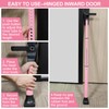 Rerishom Door Security Bar, Door Stoppers Security bar,Heavy Duty Door