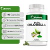 Bioherb Alga Chlorella Orgánica 100 Pura Cápsulas 500 Superfood Natural