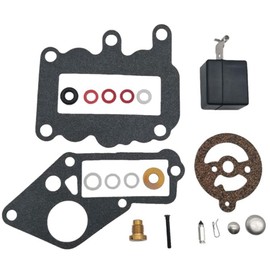 Canyoyi Carburetor Carb W/Float Kit for Johnson Evinrude Outboard 9.5 BRP OMC 382048 1964 1965 1966 1967 1968 1969 1970 1971 1972 1973 1973 23-086