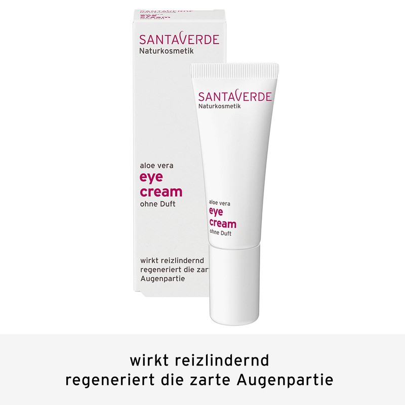 SantaVerde Aloe Vera Eye Cream, Unscented, 10 ml