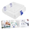 BIUDECO Case Bath Container Cups for Soaking Retainers Storage Cleaning