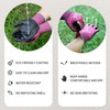 JDL Gardening Gloves for Women 3 Pairs Nitrile Coated Touchscreen