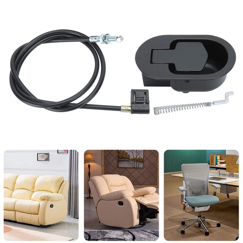 Recliner Replacement Parts Black Oval Recliner Pull Handle Sofa Chair