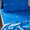 Catherine Lansfield Kids Jawsome Shark Junior Fitted Sheet Navy Blue