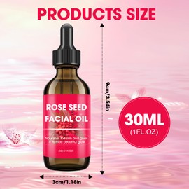 Rosehip Oil for Face, 30ml, Organic Cold Pressed Rose Hip Oil