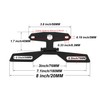 Universal Motorcycle License Plate Bracket, Adjustable Folding Mount Holder with