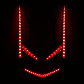 TCMT Rear LED Fender Tip Accent & Vertical Strip Light Set Fit For Honda Goldwing GL1800 2012-2017 2015 2016