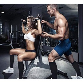 4 Pairs of Compression Socks / Compression Socks / Stockings Compression / Running Socks / Thrombosis Stockings / for Women and Men, Sports, Medi, Flight, Travel, Pregnancy & Medical, multicoloured