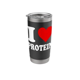 I Love Protein Stainless Steel Insulated Tumbler
