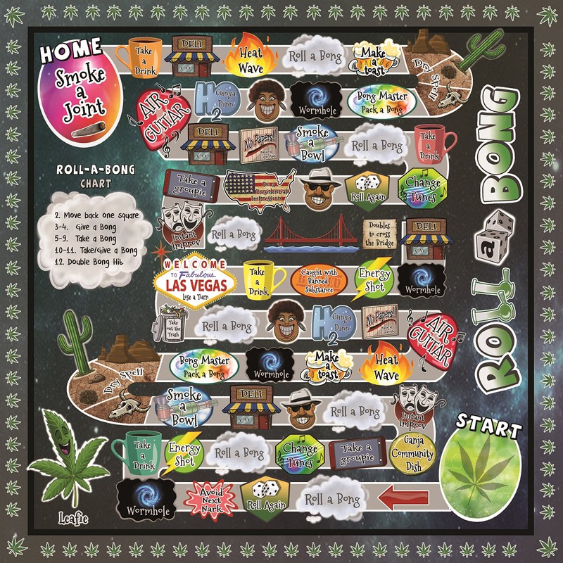 Roll-a-Bong Weed Board Game for Adults | Fun Game Night