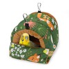 Wontee Bird Nest House Winter Warm Snuggle Hut Bird Bed