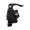 Radio Antenna Mount Bracket 180° Rotatable Stainless Steel Rustproof Black