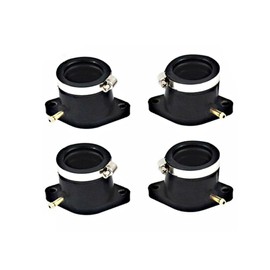 Baceyong 4x Carburetor Intake Manifold Boot, Part Number 5G2-13586-02-00, 5G2-13596-01-00 Fit for Ya-ma-ha XJ650 XJ750 M-axim S-eca 1981-1983