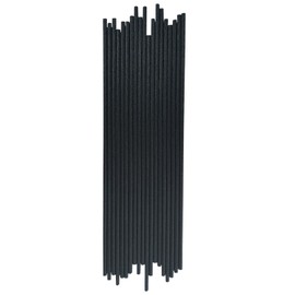 10 inch 20 Pcs Reed Diffuser Sticks Essential Oil Aroma Replacement Aroma Reed Diffuser Sticks (Black-20pcs)