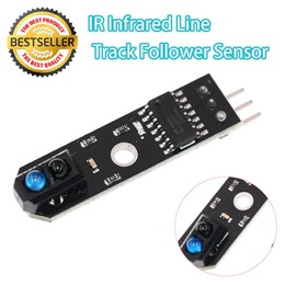 Tracking Module, 5V 1 Way Tracking Module, 1 Channel Infrared Reflection Tracking Sensor Module, Intelligent Car Infrared Tracking Probe Module, 12 Pieces