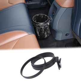 Aunginsy Garbage Bag Holder Compatible with Ford Maverick 2022-2025 2026, Pickup Truck Back Seat Trash Can Expander Organizer Trash Bin Garbage Bin Wastebasket Hanging Removable FITS Slot Accessories