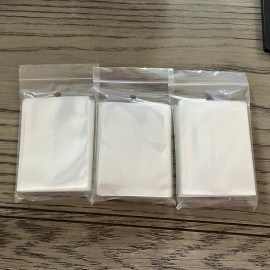 Cardboard Gold Notched Soft Penny Sleeves 300 Count  3x Packs of 100  Best!