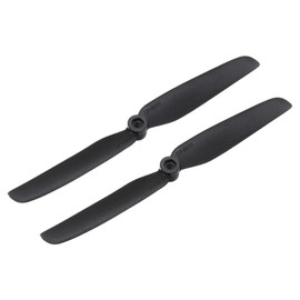 sourcing map 2Pcs 6030 RC Propellers Blade Prop 2 Vane 15.2cm Dia Nylon for RC Aircraft Quadcopter Prop Replacement, Black