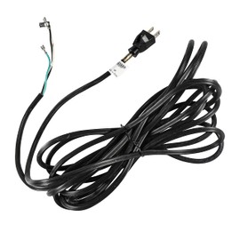 HQRP AC Power Cord for Hoover SteamVac Carpet Cleaner F5809 F5815 F5817 F5821 F5822 F5805 F5806 F5807 F5807060 Washer Vacuum + HQRP Coaster