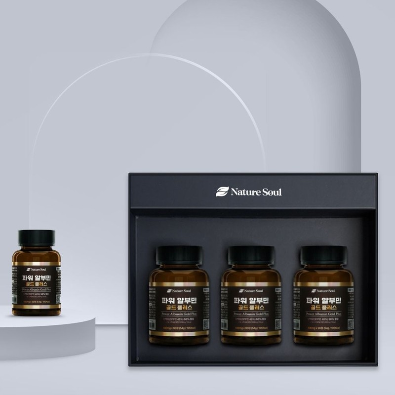두리농산 Power Albumin Gold Plus 270 tablets gift set (1