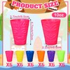 36 Pack Tiki Plastic Cups Bulk, 10oz