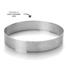 LACOR - 68532 - Micro-Perforated Round Ring, Ideal for Cakes