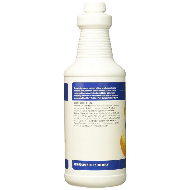 Mister Max P-Bath Urine Pre Treat Conditioner, Quart Size