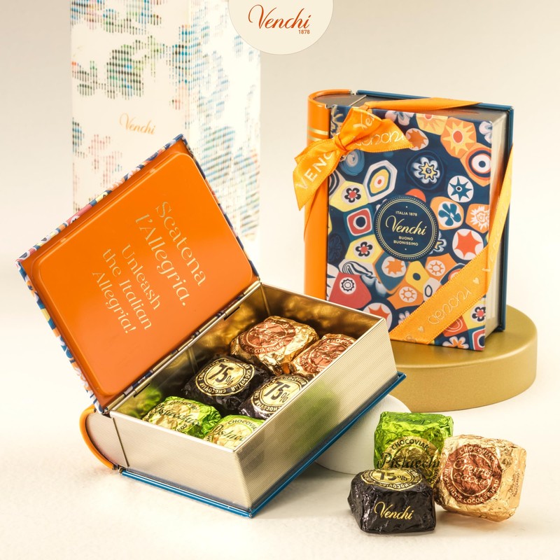 Venchi - Murrine Collection - Mini Book With Assorted Chocoviar