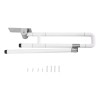 Folding Handicap Grab Bars Rails Toilet Handrails Bathroom Support Safety