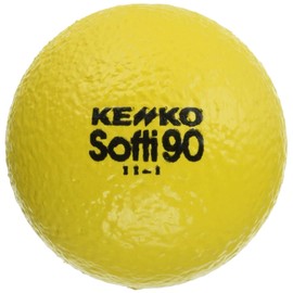 Nagasekenko Kenko Soft Ball 90 Yellow 1 Dozen (12 Pieces) S90-Y Yellow 3.5 inches (90 mm)