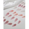 Baby Boomer [Handmade Nail Tips] Emily Nail - Short Almond