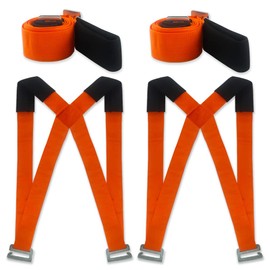VOANZO Drawstring double carrying belt 2-Person Adjustable Shoulder Harness Lifting Straps for Carry Furniture Appliances Mattresses