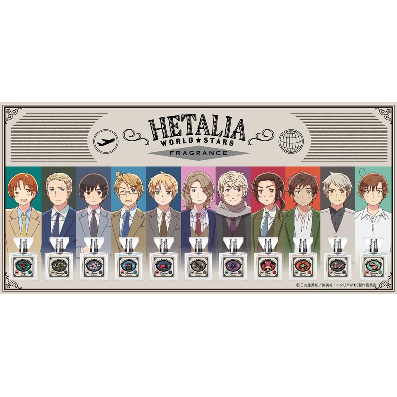 primaniacs Anime "Hetalia World ★Stars" Fragrance Spain, 1.0 fl oz