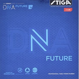 STIGA 1712080519 Table Tennis Rubber, Tension Type, Soft Backing, DNA, Future, M, Red, Thick
