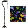 Nova Joy Designer Offset Quad Cane for Seniors - Unisex