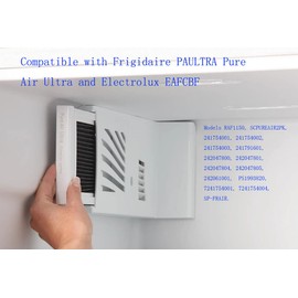 TEHA Refrigerator Air Filter Replacement for Compatible with Frigidaire & Electrolux, Pure Air Ultra, Paultra, EAFCBF, Reduce Odours, 3-Pack