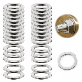 Pack of 30 Fitschenrings, Fitschenringe Room Doors, Washers Door Hinge M10 x 16 x 1, Room Doors Special Door Washers Stainless Steel, Door Hinge Mounting Rings Without Abrasion Marks for Room Doors