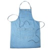 Bronta Mill Denim Apron with Twin Pockets for Men and