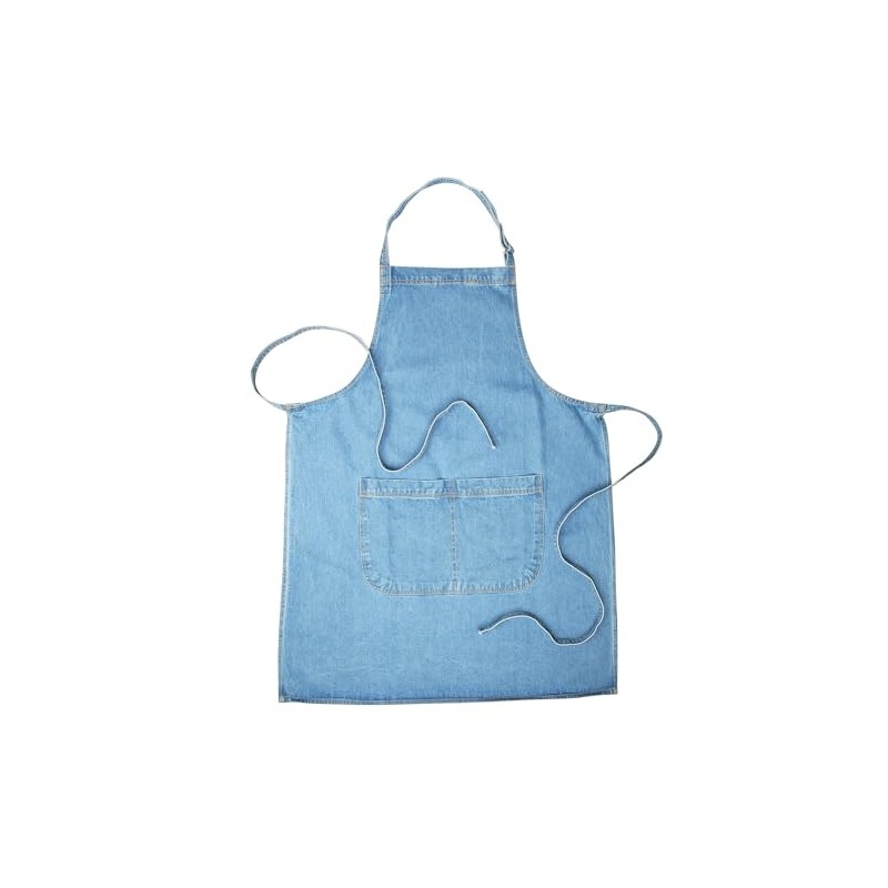 Bronta Mill Denim Apron with Twin Pockets for Men and