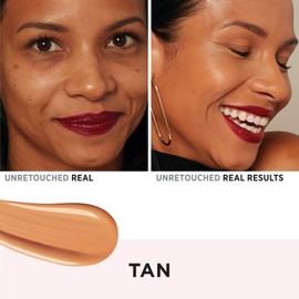 IT Cosmetics Your Skin But Better CC+ Cream Travel Size, Tan (W) - Color Correcting Cream, Full-Coverage Foundation, Hydrating Serum & SPF 50+ Sunscreen - Natural Finish - 0.406 fl oz