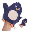 CORHAD 3Pcs Shower Scrubber Cartoon Cotton Bath Mitts for Lightweight