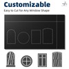 Nighton 100% Blackout Window Cover, 24"x60" No Drill Portable Blackout