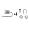 Aquarium Bubble Diffuser Prevent Clogging Transparent Glass Fish Tank Air