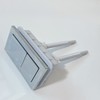 WinZo Universal Rectangle Push Button for Toilet Tank Lid Replacement