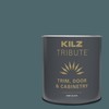 KILZ Tribute Cabinet Paint & Trim Paint, Interior/Exterior, Semigloss, Oceans