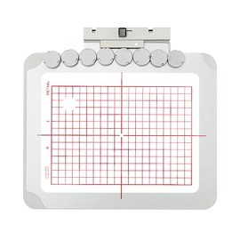 Embroidex - Aro de bordado de metal y magnético RE20B (140 mm x 200 mm) para Janome Memory Craft MC 500E 400E 550E Elna Expressive #864413002