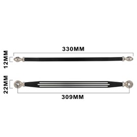 USTPO Motorcycle Shifter Linkage Gear Shift for Electra Glide Street Glide Tour Glides Trikes Road King Softail Dyna 1980-2024 Black