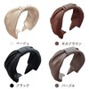 カチューシャ 痛くない レディース ヘアバンド 幅広 無地 蝶結び 可愛い ヘアアクセサリー ワイド