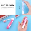 EasyHonor Folding Toothbrush - Soft Potable Travel Size, Individually Wrapped