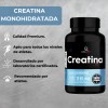 Creatina Monohidratada Races Pro 100 Cps Vegana Sin Gluten